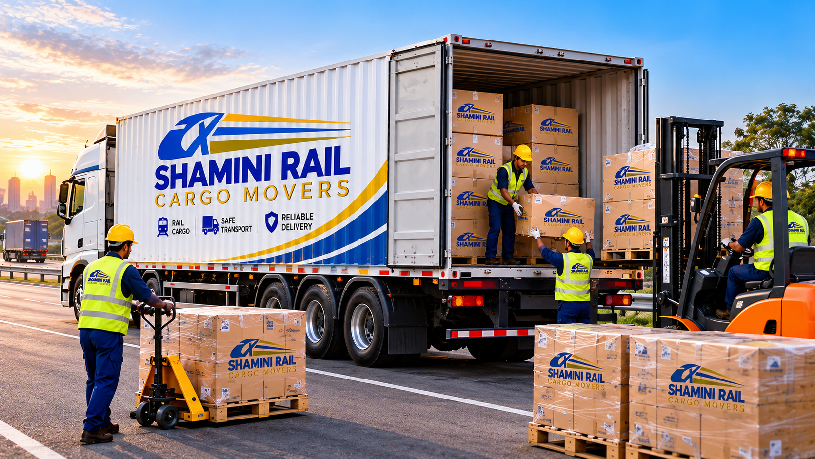 Shamini Rail Cargo Movers Railway Freight Services